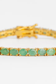 Bracelet ligne émeraude du Brésil