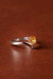 Bague Poire Contour