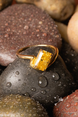 Bague auriculaire Sphinx Wave