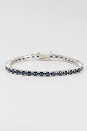 Bracelet ligne de saphirs