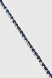 Bracelet ligne de saphirs